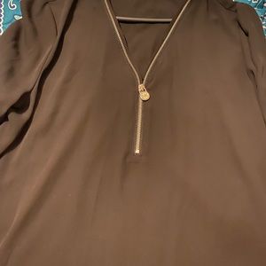 Micheal kors black blouse
